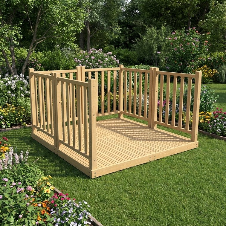4 Panel Timber Balustrade