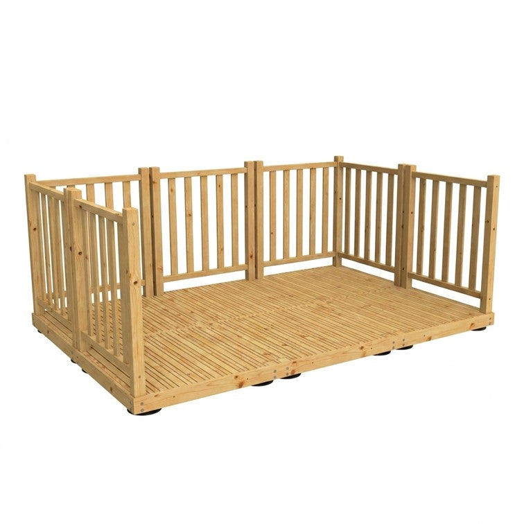 6 Panel Timber Balustrade