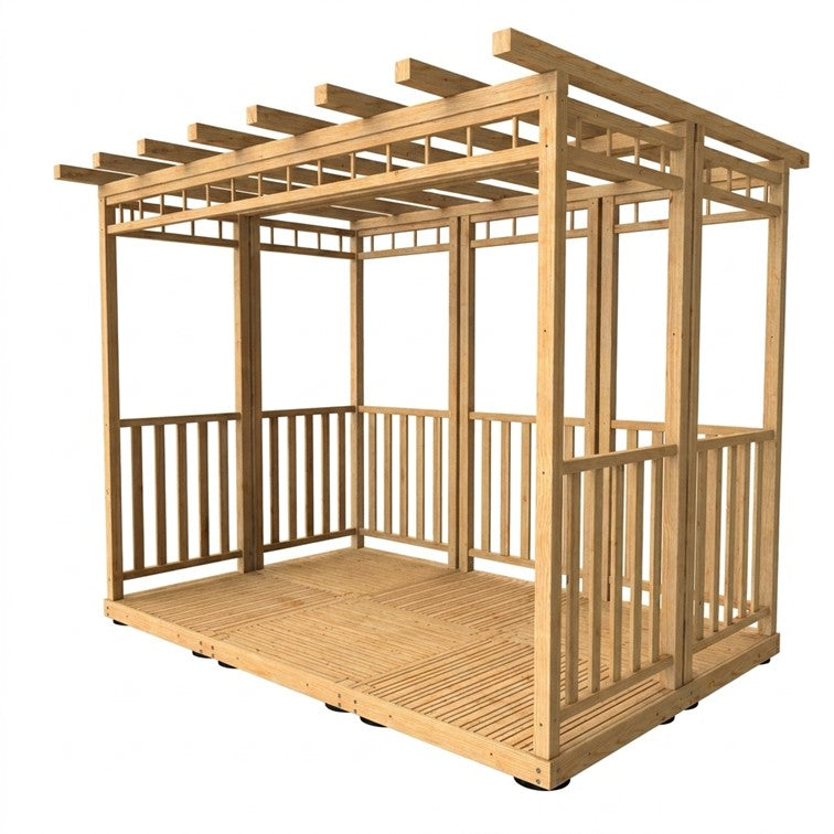 6 Panel Timber Pergola