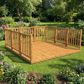9 Panel Timber Balustrade