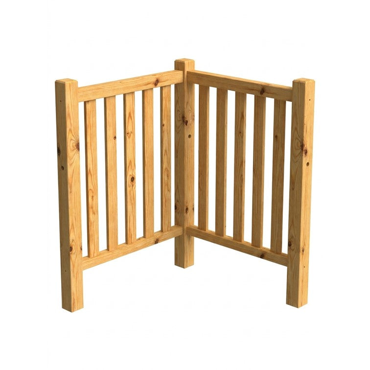 Timber Balustrade Corner