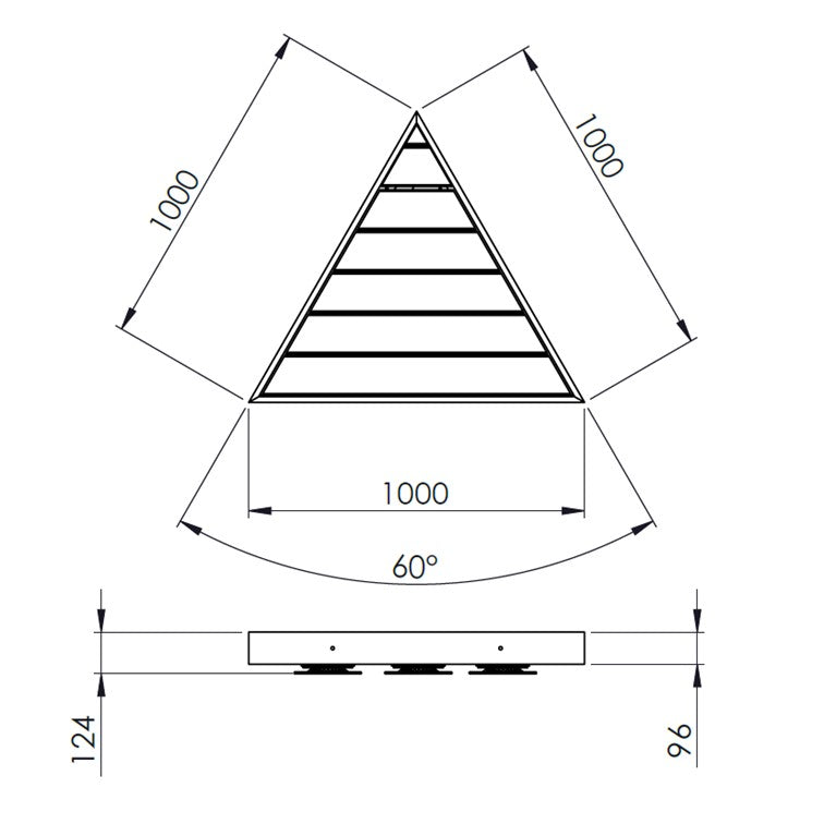 Single Panel Pie Deck