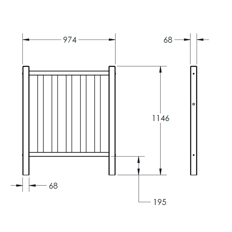 Timber Balustrade Edge